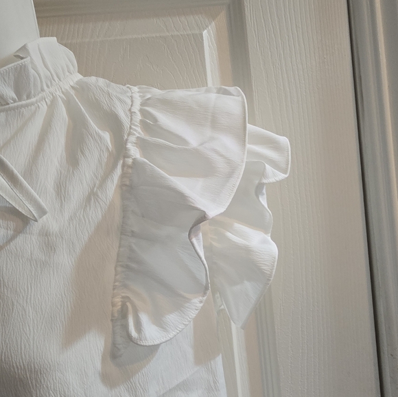 NWT Beautiful White dress by Camisa size M - Picture 5 of 9